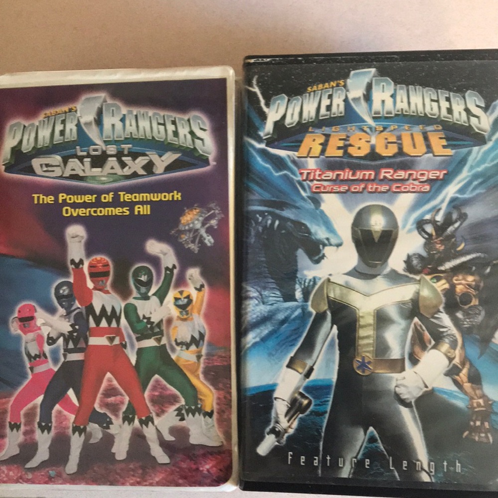 Power Ranger Videos VHS - Picture 4 of 7
